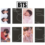 Korean POP BTS Bangtan Boys Love Yourself Tear Album Photo Card  New Fashion Photocard