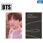 Korean POP BTS Bangtan Boys Love Yourself Tear Album Photo Card  New Fashion Photocard