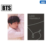 Korean POP BTS Bangtan Boys Love Yourself Tear Album Photo Card  New Fashion Photocard