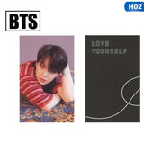 Korean POP BTS Bangtan Boys Love Yourself Tear Album Photo Card  New Fashion Photocard