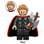 legoings Marvel Super Heroes Infinity War Thanos Guardians of Galaxy Spider iron man Avengers THOR Building Blocks Toys Figures