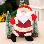 1PC 2018 Merry christmas ornaments christmas Gift Santa Claus Snowman Tree Toy Doll Hang Decorations for home Enfeites De Natal