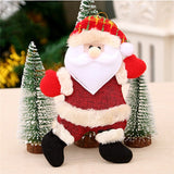 1PC 2018 Merry christmas ornaments christmas Gift Santa Claus Snowman Tree Toy Doll Hang Decorations for home Enfeites De Natal