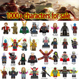 For sale thor Marvel Avengers Infinity Wars Ant Iron Man spiderman Doctor Strange Loki Model Building Blocks Bricks Toys Figures