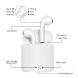 i7 New Mini Wireless Bluetooth Earphone With Charging Box Stereo True Earbud Headset Earpiece for iphone Android air pods