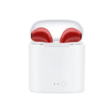 i7 New Mini Wireless Bluetooth Earphone With Charging Box Stereo True Earbud Headset Earpiece for iphone Android air pods