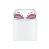 i7 New Mini Wireless Bluetooth Earphone With Charging Box Stereo True Earbud Headset Earpiece for iphone Android air pods