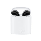 i7 New Mini Wireless Bluetooth Earphone With Charging Box Stereo True Earbud Headset Earpiece for iphone Android air pods