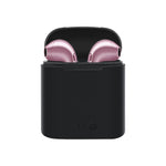 i7 New Mini Wireless Bluetooth Earphone With Charging Box Stereo True Earbud Headset Earpiece for iphone Android air pods