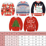 New Arrival Stylish Unisex Christmas Sweatershirt Men Women Santa Xmas Christmas Novelty Ugly Warm Sweater Female Tops Clothes
