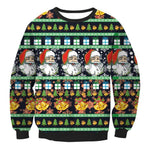 New Arrival Stylish Unisex Christmas Sweatershirt Men Women Santa Xmas Christmas Novelty Ugly Warm Sweater Female Tops Clothes