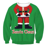 New Arrival Stylish Unisex Christmas Sweatershirt Men Women Santa Xmas Christmas Novelty Ugly Warm Sweater Female Tops Clothes