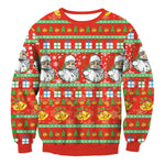 New Arrival Stylish Unisex Christmas Sweatershirt Men Women Santa Xmas Christmas Novelty Ugly Warm Sweater Female Tops Clothes