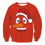 New Arrival Stylish Unisex Christmas Sweatershirt Men Women Santa Xmas Christmas Novelty Ugly Warm Sweater Female Tops Clothes