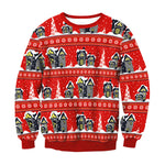 New Arrival Stylish Unisex Christmas Sweatershirt Men Women Santa Xmas Christmas Novelty Ugly Warm Sweater Female Tops Clothes
