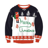 New Arrival Stylish Unisex Christmas Sweatershirt Men Women Santa Xmas Christmas Novelty Ugly Warm Sweater Female Tops Clothes