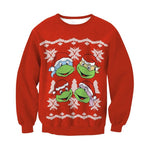 New Arrival Stylish Unisex Christmas Sweatershirt Men Women Santa Xmas Christmas Novelty Ugly Warm Sweater Female Tops Clothes