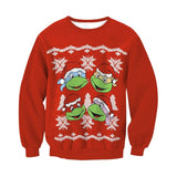 New Arrival Stylish Unisex Christmas Sweatershirt Men Women Santa Xmas Christmas Novelty Ugly Warm Sweater Female Tops Clothes