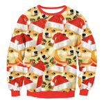 New Arrival Stylish Unisex Christmas Sweatershirt Men Women Santa Xmas Christmas Novelty Ugly Warm Sweater Female Tops Clothes