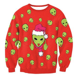 New Arrival Stylish Unisex Christmas Sweatershirt Men Women Santa Xmas Christmas Novelty Ugly Warm Sweater Female Tops Clothes
