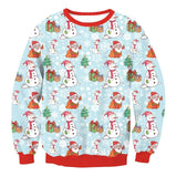 New Arrival Stylish Unisex Christmas Sweatershirt Men Women Santa Xmas Christmas Novelty Ugly Warm Sweater Female Tops Clothes