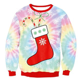 New Arrival Stylish Unisex Christmas Sweatershirt Men Women Santa Xmas Christmas Novelty Ugly Warm Sweater Female Tops Clothes