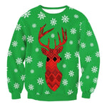 New Arrival Stylish Unisex Christmas Sweatershirt Men Women Santa Xmas Christmas Novelty Ugly Warm Sweater Female Tops Clothes