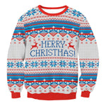 New Arrival Stylish Unisex Christmas Sweatershirt Men Women Santa Xmas Christmas Novelty Ugly Warm Sweater Female Tops Clothes