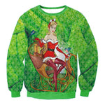 New Arrival Stylish Unisex Christmas Sweatershirt Men Women Santa Xmas Christmas Novelty Ugly Warm Sweater Female Tops Clothes