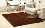 Shaggy Fluffy Rugs Anti-Skid Area Rug Dining Room Carpet Home Bedroom Floor Mat