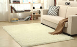 Shaggy Fluffy Rugs Anti-Skid Area Rug Dining Room Carpet Home Bedroom Floor Mat
